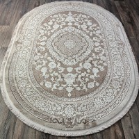 Турецкий ковер Amiral 0580-770 Бежевый овал